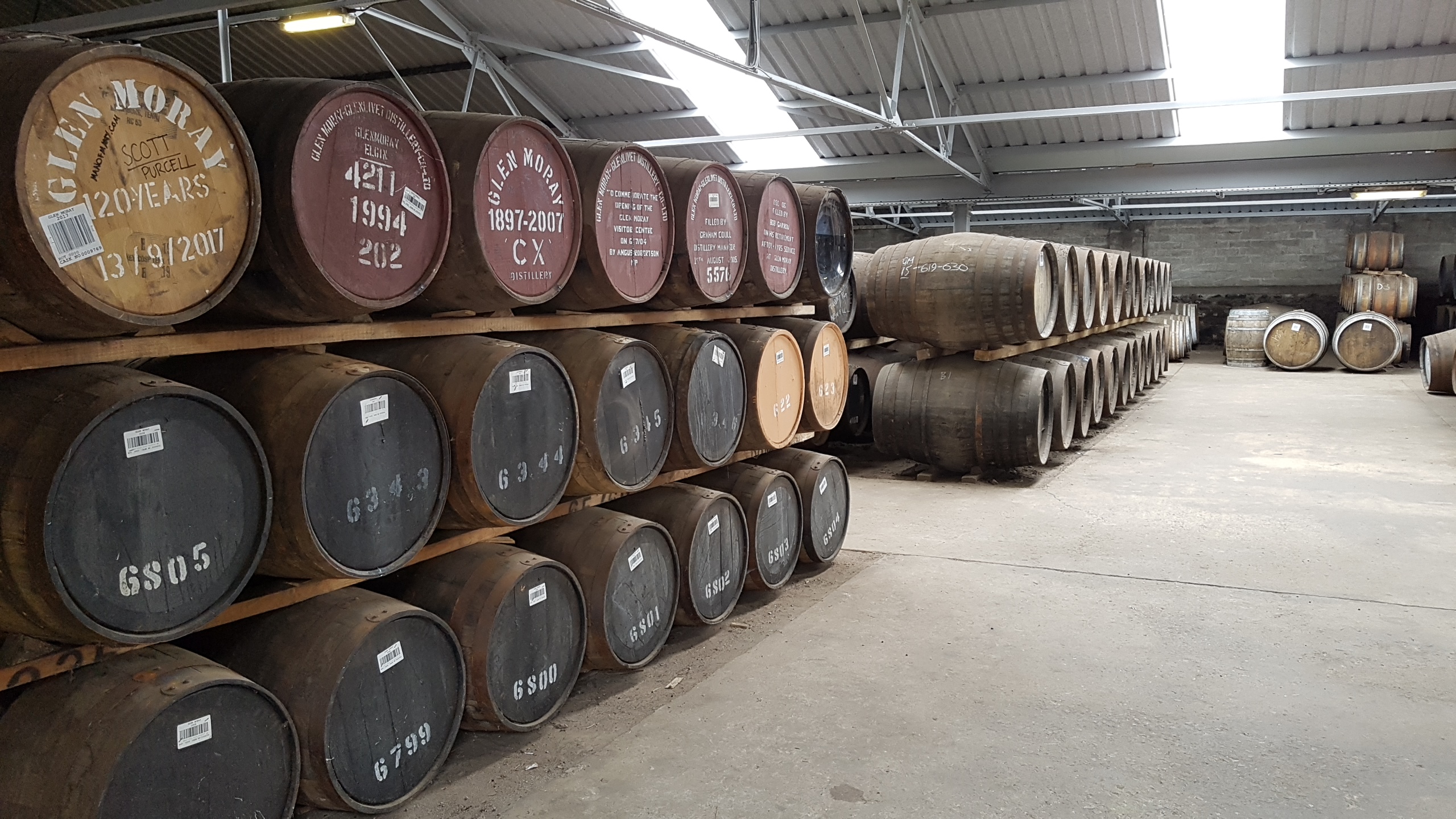 Lagerhaus - Glen Moray
Bild: The Whisky Man